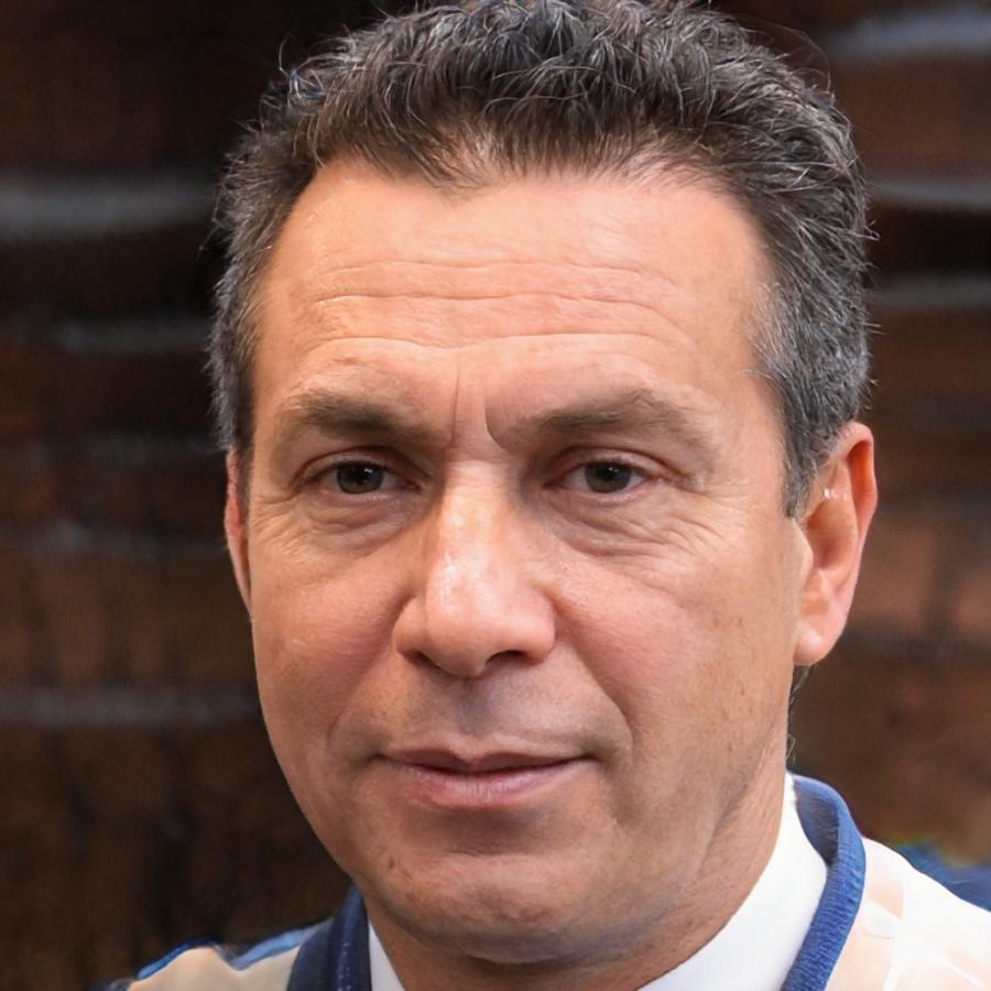 Retrato profesional de analista financiero especialista en mercados